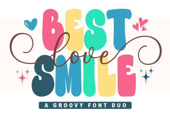 Best Love Smile Duo Font for Hippie-Inspired Editorial Design