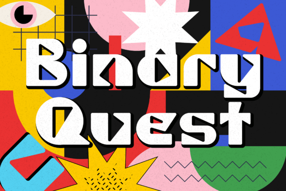 Binary Quest Font for Bold, Nostalgic Branding