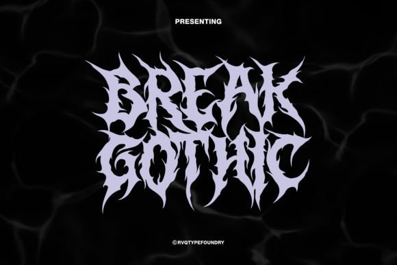 Break Gothic: A Premium Display Font for Bold Marketing