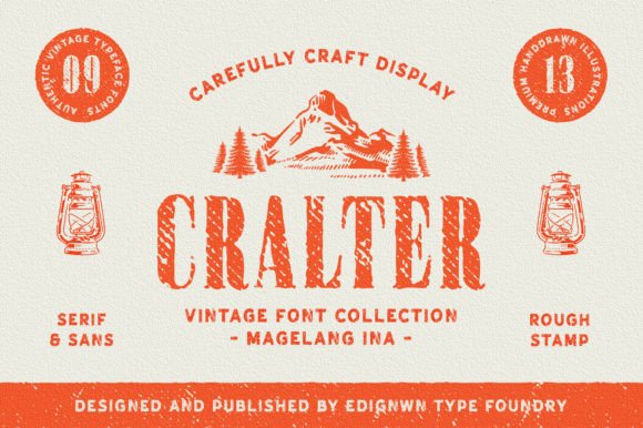 Cralter Font for Timeless Brand Identity