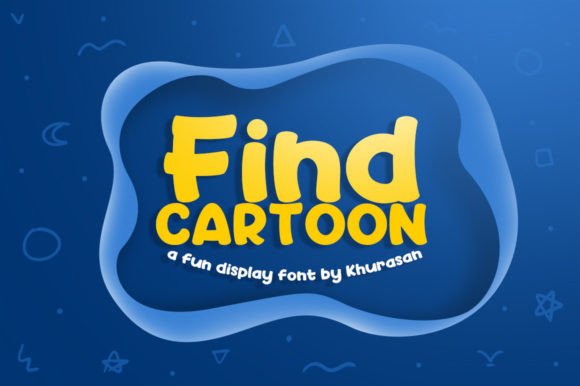 Find Cartoon: A Modern Display Font for Digital Branding
