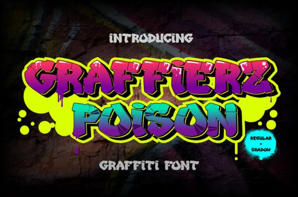 Graffierz Poison Font for Bold Brand Identity
