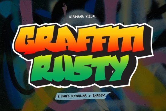 Graffiti Rusty Display Font for Bold Handmade Branding