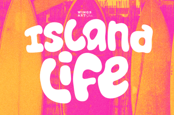 Island Life Font for Laid-Back Branding
