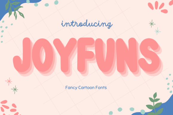 Joyfuns Font: A Playful Display Typeface for Small Business Branding