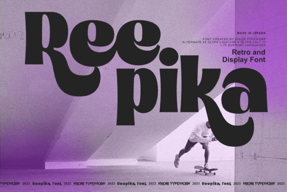Reepika: A Thick Serif Font for Editorial Impact