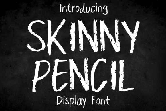 Skinny Pencil: A Handwritten Display Font for Scroll-Stopping Visuals