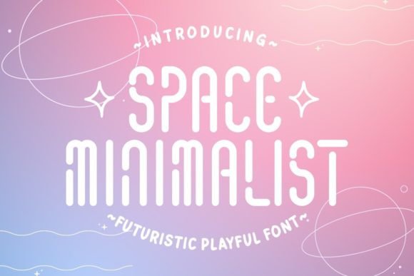 Space Minimalist Font for Modern Brand Identity