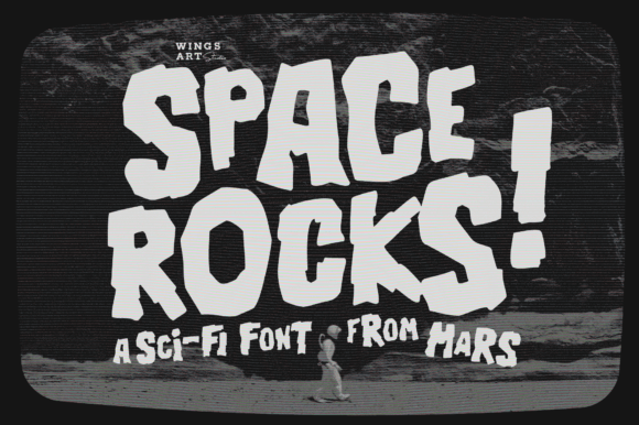 Space Rocks Font for Bold, Futuristic Branding