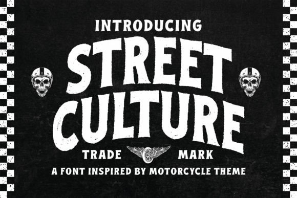 Street Culture Font: Rustic Serif for Playful Brand Identity