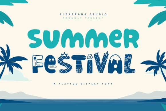 Summer Festival Font for Playful, Authentic Branding