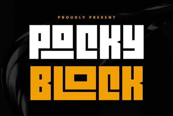 Using the Pocky Block Font for Bold Digital Branding