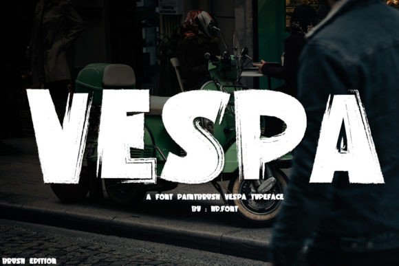 Vespa Font: Bold All-Caps Display for High-Impact Campaigns